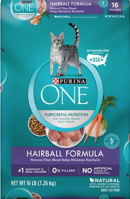 Purina ONE Hairball Adult Formula Dry Cat Food