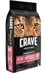 Crave Grain Free High Protein Dry Indoor Cat Adult