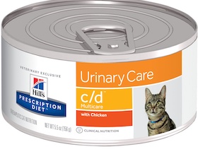 Hill's Prescription Diet c/d Multicare Urinary Care with Chicken Canned Cat Food